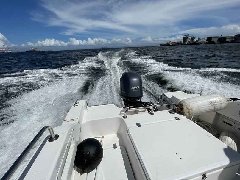 Maneuvering with an outboard motor